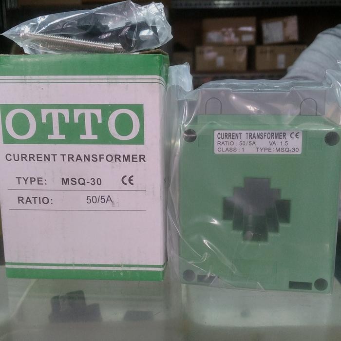 OTTO CURRENT TRANSFORMER CT MSQ-30B CT-30/5A KECIL-CT-50/5A