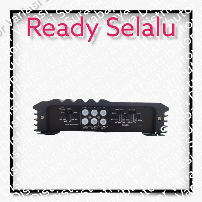 PEERLESS POWER AMPLIFIER PA40 - 4 CH CLASS AB - AMPLIFIER