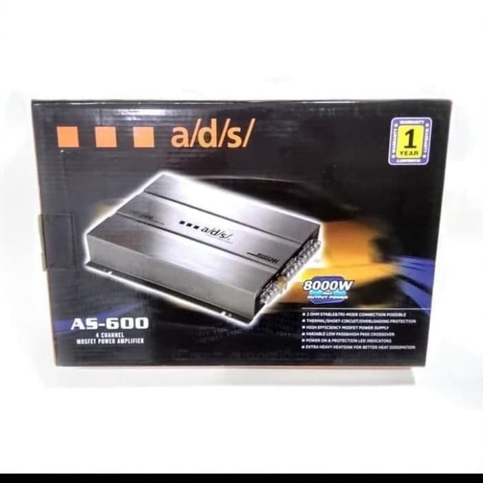 ADS POWER AMPLIFIER CAR AUDIO AS 600