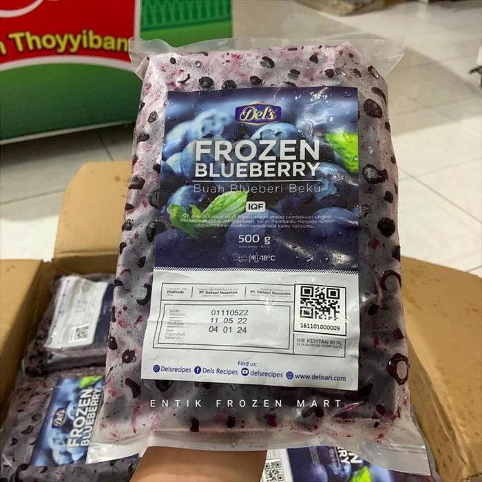 

SIAPKIRIM BLUEBERRIES 500 GR - DELS READY STOCK