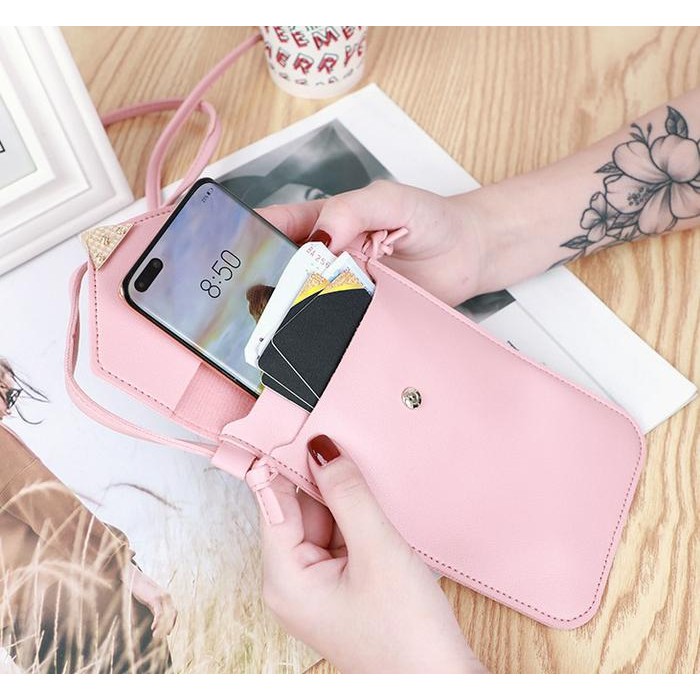 TS151 Tas Selempang Wanita Love Symbol Women Sling bag