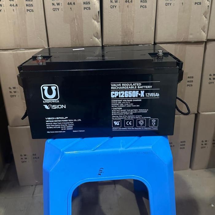 BATTERY AKI KERING VRLA VISION 12V 65AH