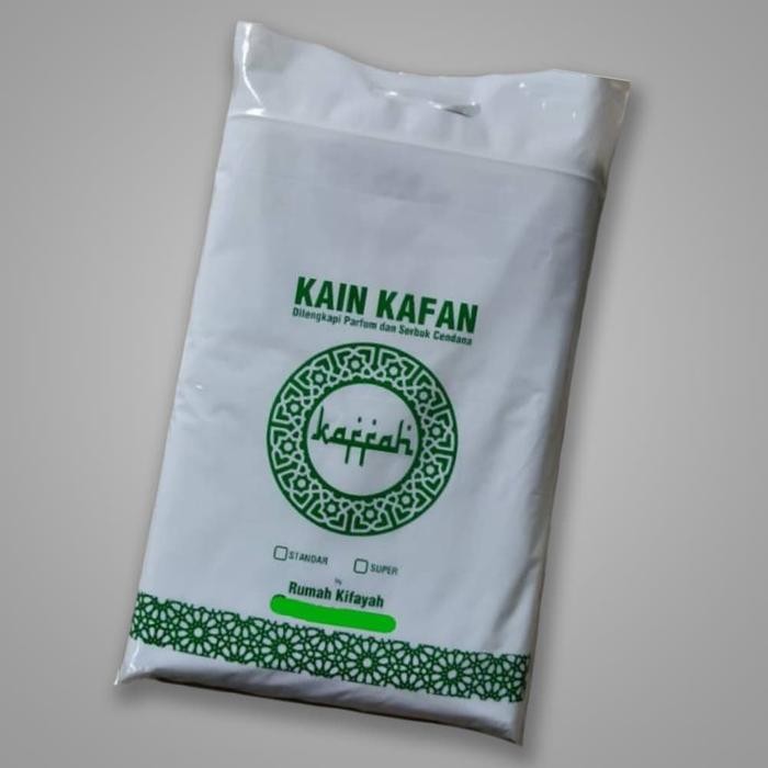 SIAPKIRIM Kain Kafan Jenh Kaffah Super - Parfum - Serbuk Cendana READY STOCK