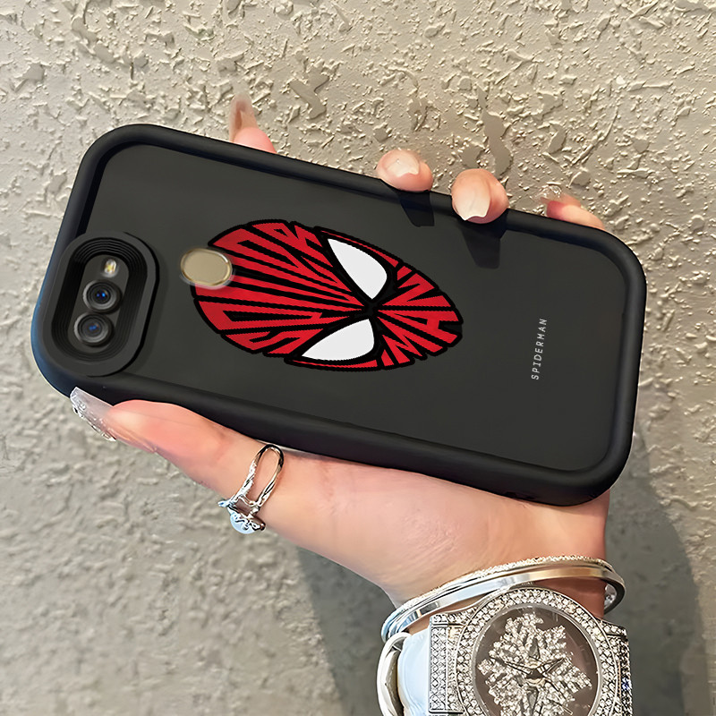 Casing Hp OPPO A7 OPPO A5s OPPO A12 OPPO A12S A11k Case Casing Tangan dengan laba-laba pola HP Kasin