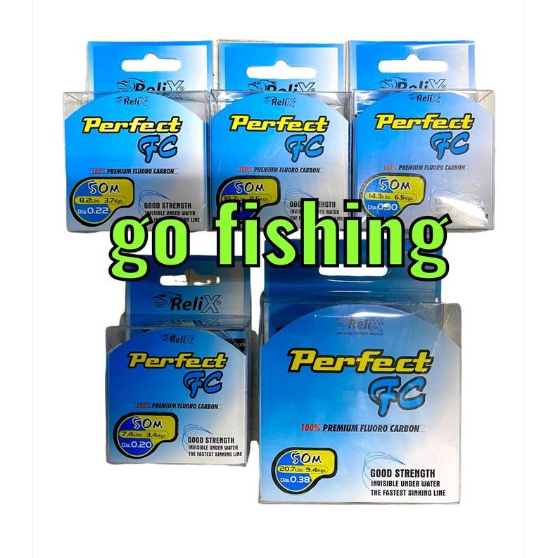 H5_T Senar Relix Perfect Fluoro Carbon 50M