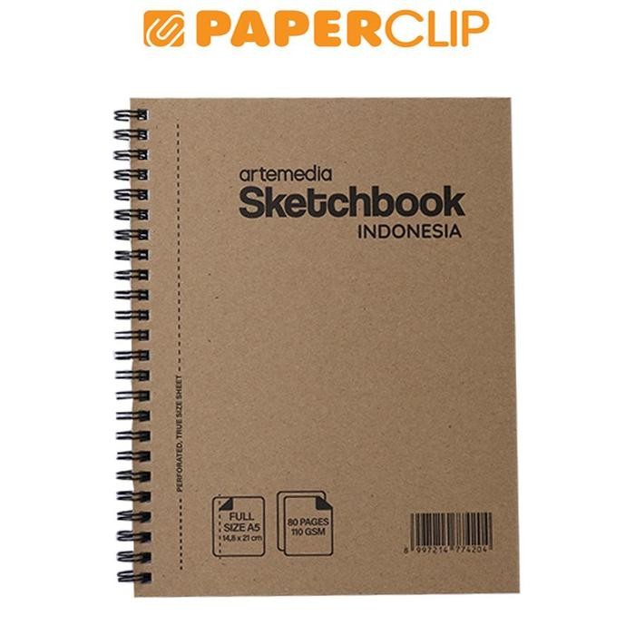

SARI Sketchbook Artemedia Wired Craft A5 110Gsm 774204