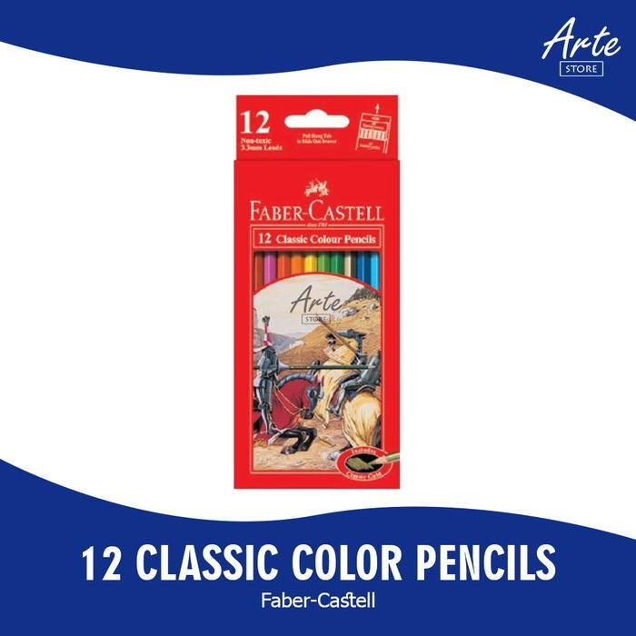 

SARI Pensil Warna Faber Castell 12 Warna (Panjang)