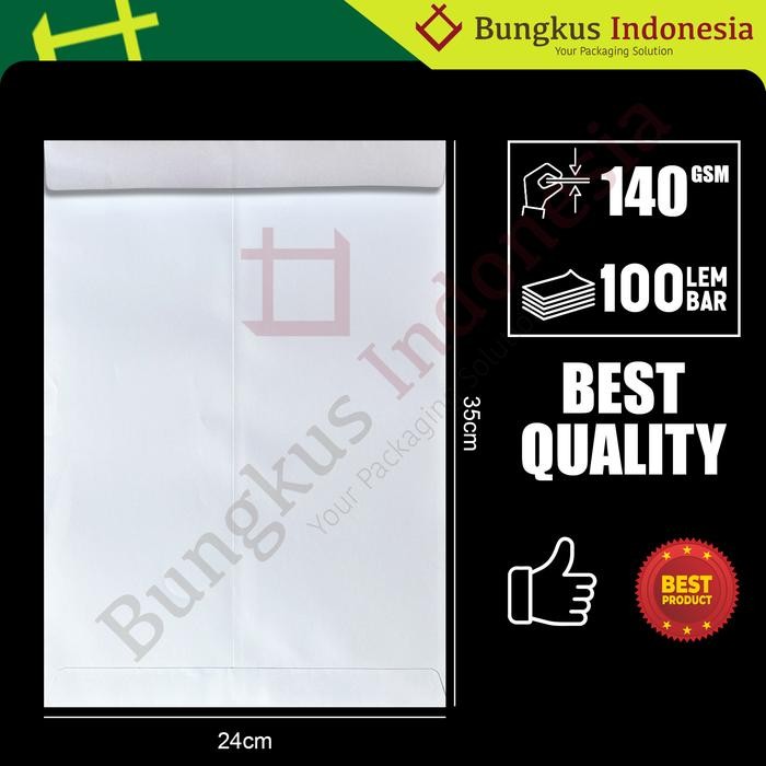

SARI Amplop Folio Putih Tebal 24X35Cm