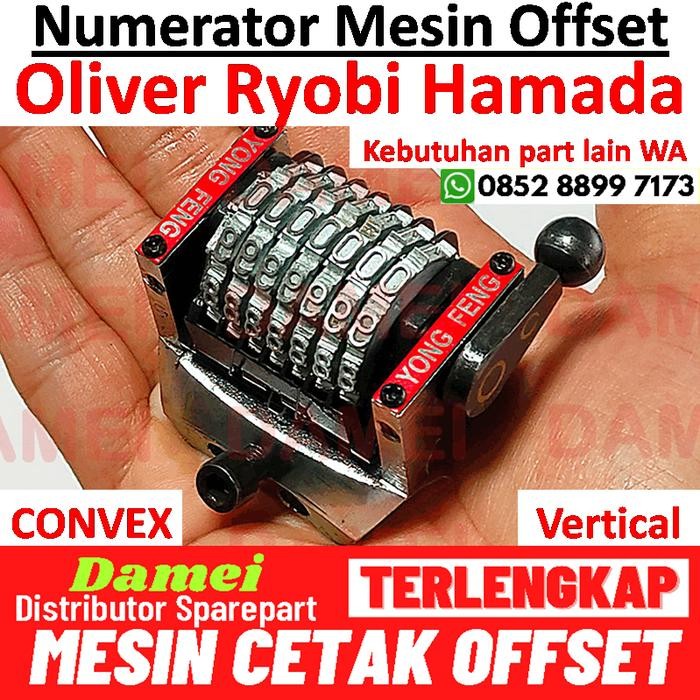 

5WUM Nomorator Mesin Cetak Offset Printing Numerator Ryobi