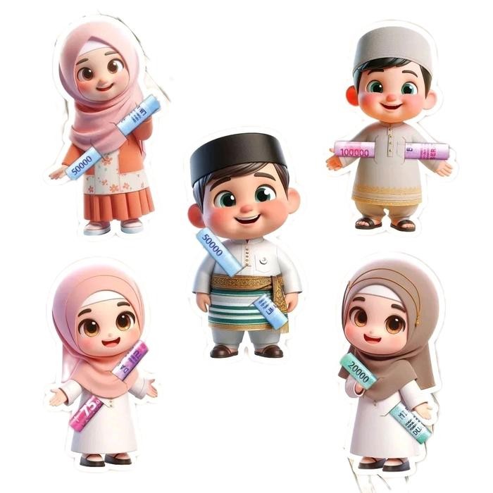 

5WUM Isi 40 Pcs Amplop Angpau Lebaran Idul Fitri Tahun 2024 Amplop Thr Lebaran Unik Amplop