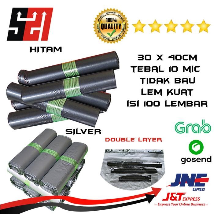 

5WUM Polymailer 30X40 Semi Glossy Isi 100 Lembar Plastik