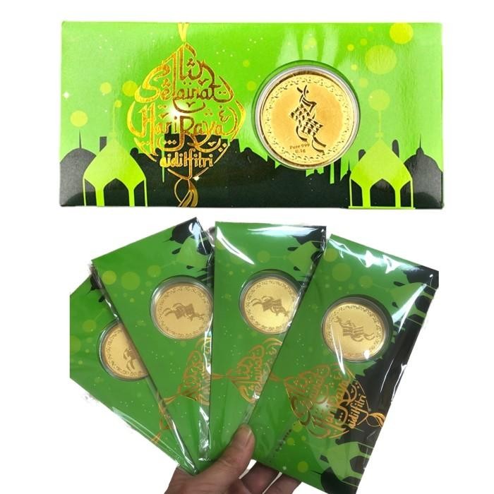 

SARI Amplop Lebaran Koin Emas Angpao Ramadhan Idul Fitri Kado Emas Murah Harga Grosir