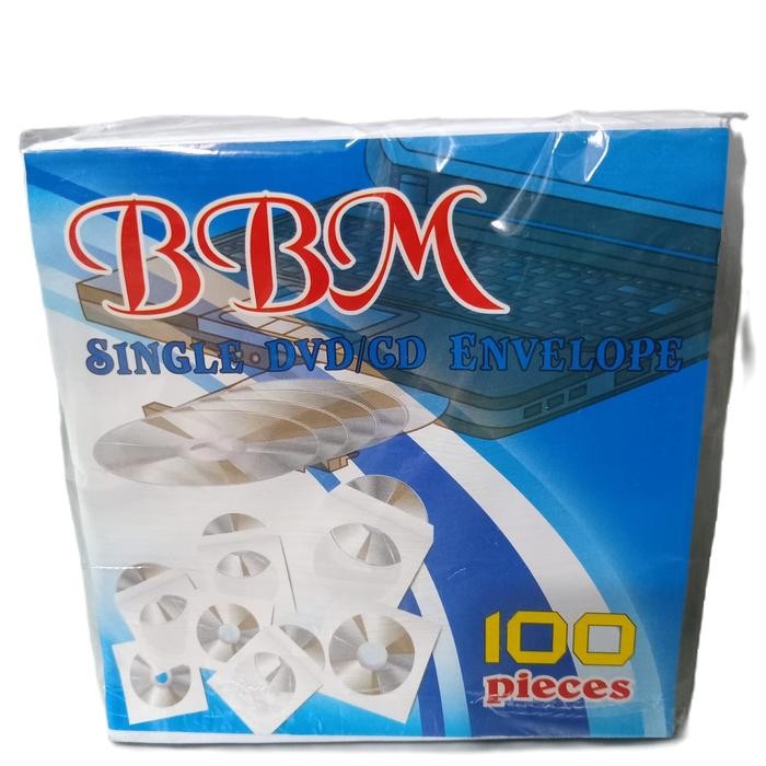 

SARI Amplop Cd Vcd Dvd Disk Kertas Envelope Pocket Cd Pack Isi 100Pcs