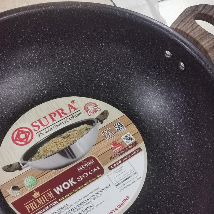 Wok Induksi Supra / Wajan Penggorengan