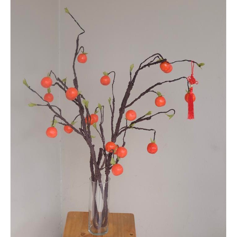 Hiasan Imlek - Jeruk Ponkam Plastik