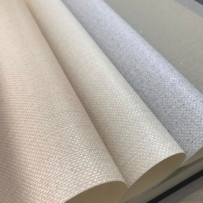 Wallpaper Premium Vinyl Dinding Polos Bertekstur kantor ruang tamu