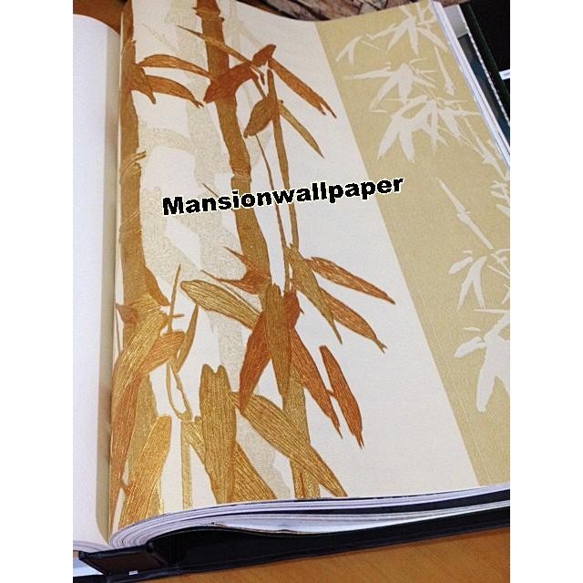 Wallpaper Dinding Motif Hutan Bambu Lux