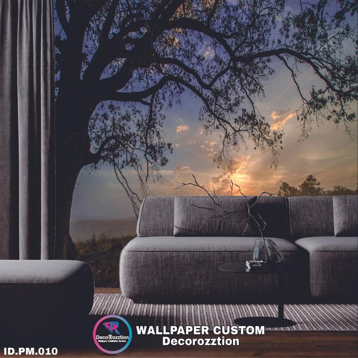 Wallpaper Pemandangan alam / Wallpaper custom pemandangan [ Wall 3D ]