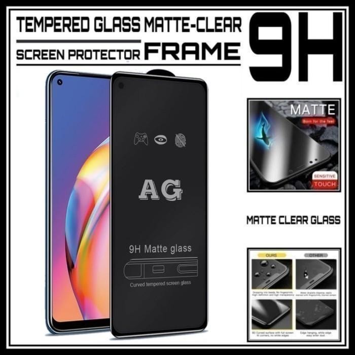 Realme Gt2 Gt 2 / Neo2 Neo 2 Matte Frame Tempered Glass Screen Guard