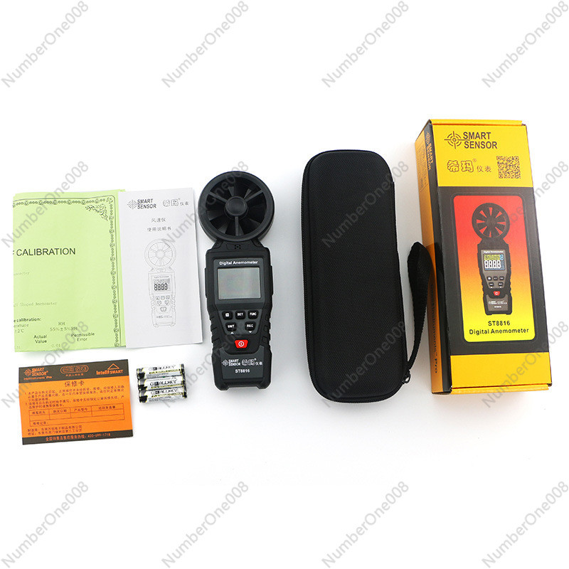 Professional Wind Speed Measuring Instrument Wind Speed Sensor Wind Meter Handheld Anemometer Air