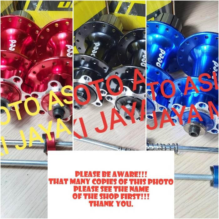 hub freehub 36 hole speed original jangkrik QR nap bearing united