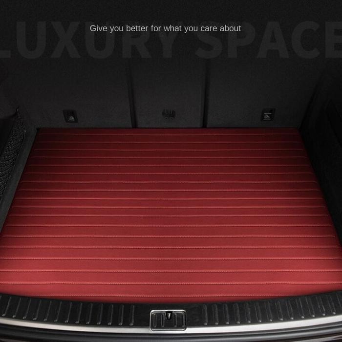 Striped Leather Custom Car Trunk Mat for Mazda 3 Bl Mazda 6 Cx30 Cx-5 Cx 9 Car Accessories Interior