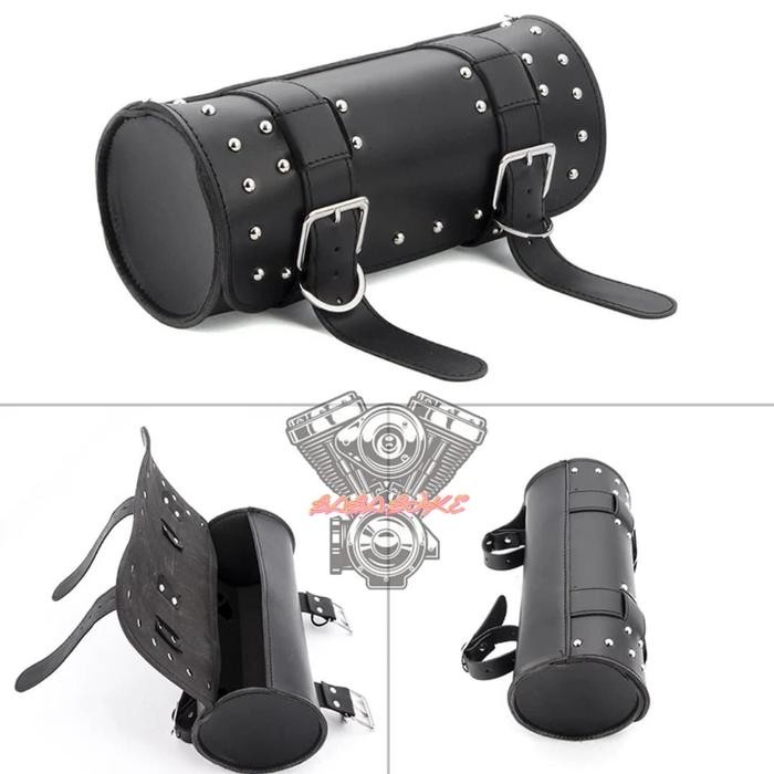 TAS KULIT MOTOR TAS PERKAKAS KUNCI MOTOR KULIT TAS KULIT SERBAGUNA KODE 807