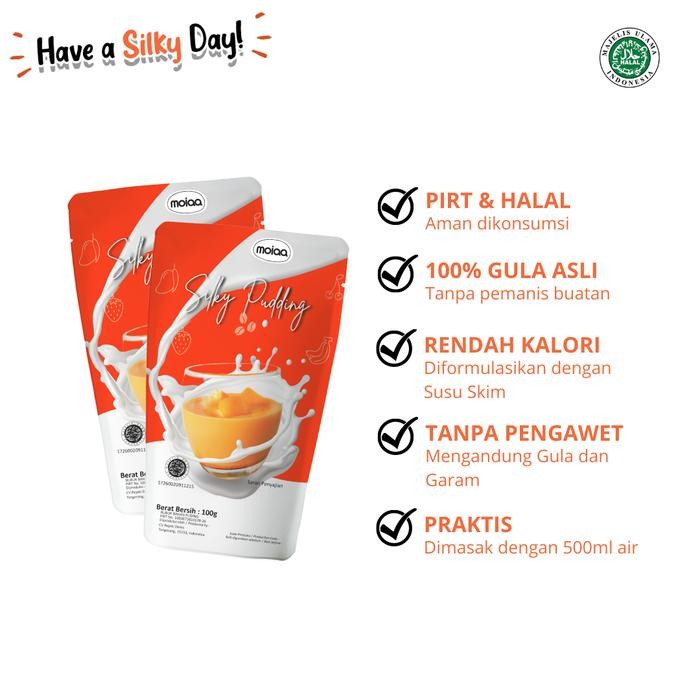 

Paket Hemat 5 - Silky Pudding Moiaa 500Gram Isi 3Pcs