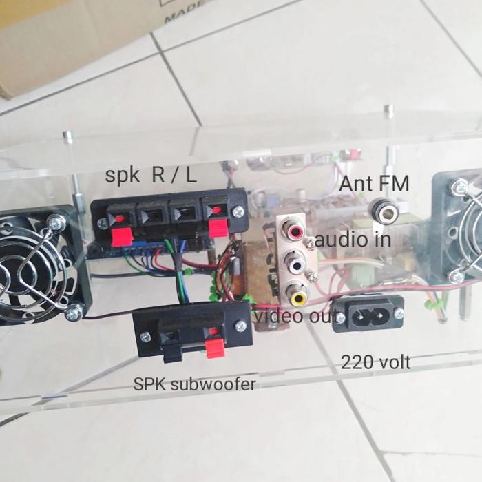 MP5 PLAYER BLUETOOTH PLUS AMPLIFIER TPA3116 2.1 SUBWOOFER 100W KARAOKE