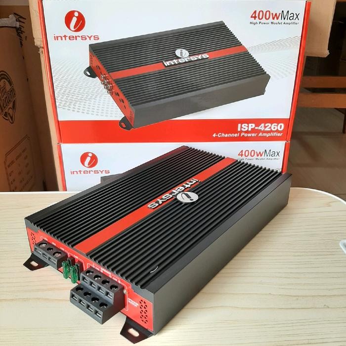 POWER INTERSYS ISP 4260 POWER 4 CHANNEL INTERSYS TERBARU BASS