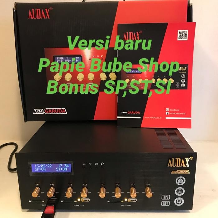 AMPLI AUDAX AXM GARUDA MESIN PANGGIL WALET
