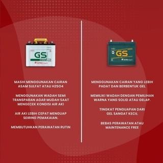 GS MF ASTRA AKI MOBIL HONDA BRIO NS40ZL - 35AH AKI KERING
