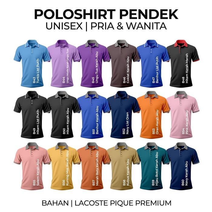 Kaos Kerah Polos Kuning Mas / Kaos Berkerah / Kaos Polo Kuning Mas / Kaos Kerah Kuning Mas kerah Abu