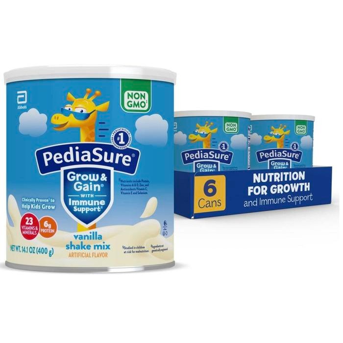 

PediaSure Grow & Gain / SUSU ANAK PENINGGIN DAN PENGGEMUK 6 KALENG