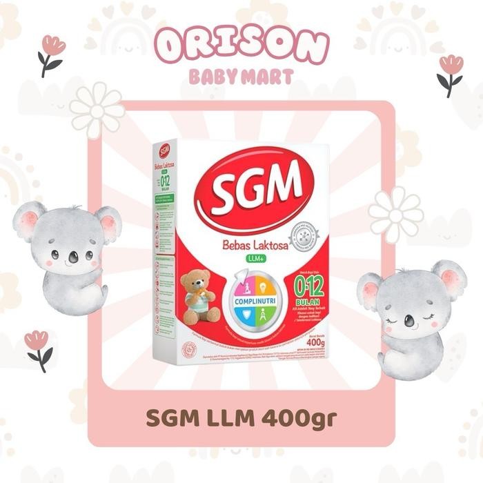 SGM LLM 400GR (BEBAS LAKTOSA) Susu Bubuk Bayi