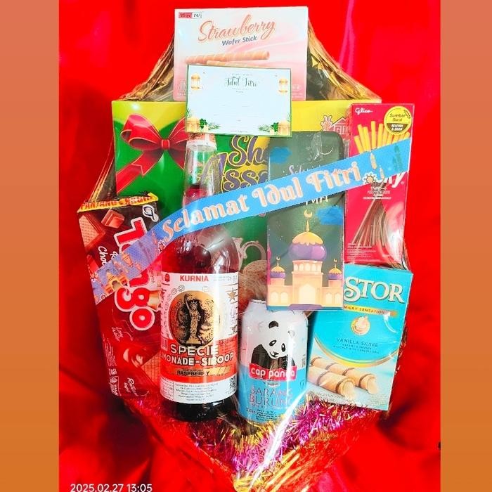 

Parcel Lebaran Snacks Sirup ABC Parsel IdulFitri Hampers Gift Set Kado