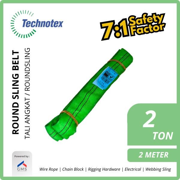 

Bisa E-Katalog! Roundsling / Round Sling / Tali Angkat 2 Ton X 2 Meter Technotex