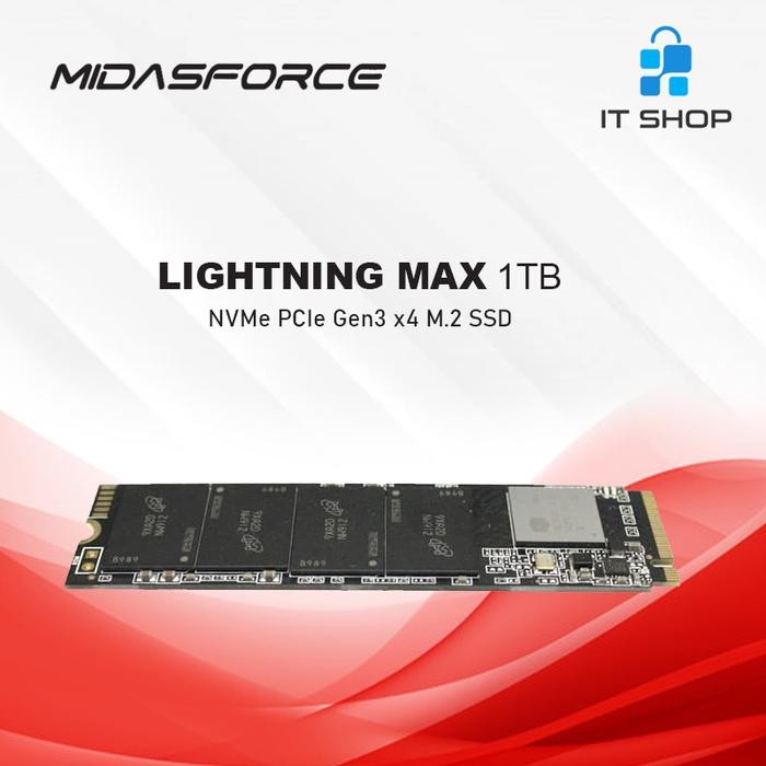 Midasforce SSD NVMe Lightning Max 1TB storage HappyShoping