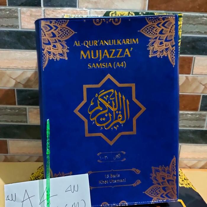 Best Seller Al Quran Perjuz Ukuran A4 Samsia-Mujazza Samsia Alquran Per Juz Ukuran A4 Tanpa Terj