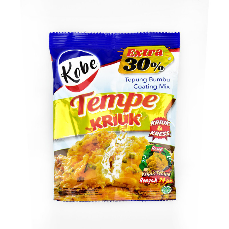 

Kobe Tepung Bumbu Tempe Kriuk 70G