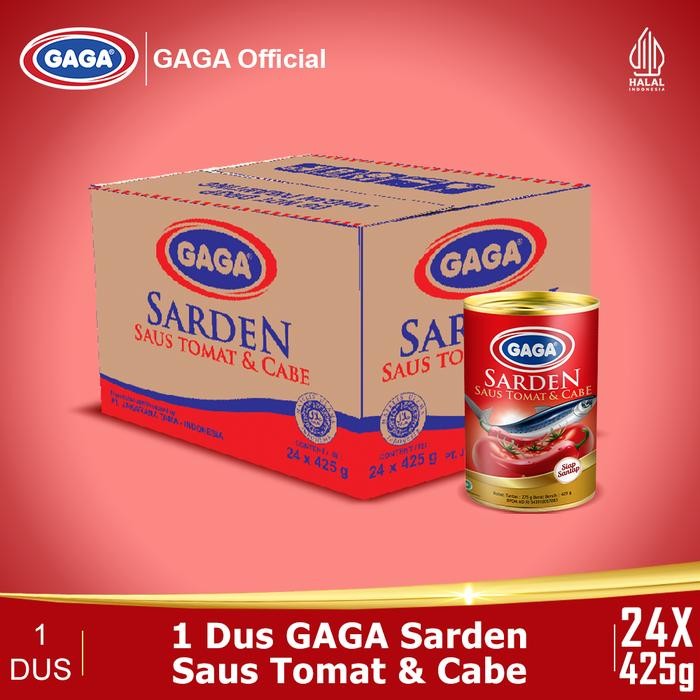 

READY GAGA SARDEN KALENG SAUS TOMAT 425G GROSIR 24 PCS