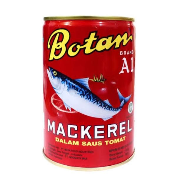 

READY SARDEN BOTAN MAKAREL KALENG 425GR - IKAN MAKAREL BERKUALITAS