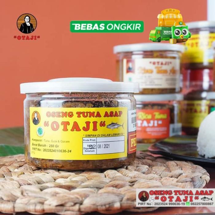 

READY OTAJI OSENG TUNA ASAP 250GR - RASA PEDAS GULA IKAN OTAJI