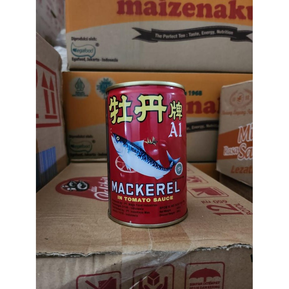 

READY BOTAN SARDEN MAKAREL MACKEREL KALENG 425G ASLI - IKAN MAKAREL SAUS TOMAT