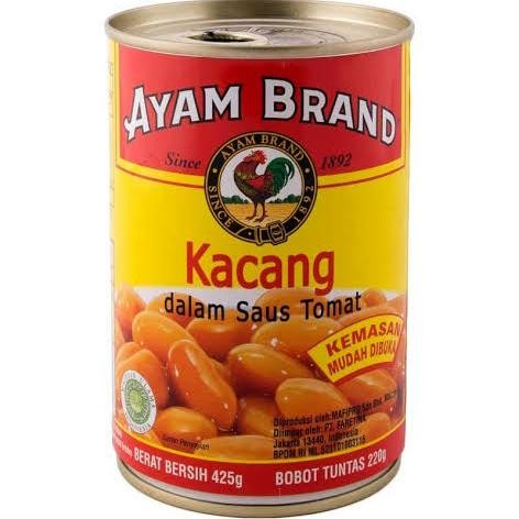 

READY AYAM BRAND BAKED BEANS KALENG 425 GR - KACANG PANGGANG KALENG PRAKTIS