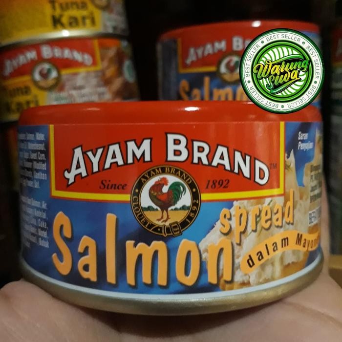 

READY AYAM BRAND SALMON SPREAD MAYONNAISE 160G - SALMON KALENG MAYONAIS