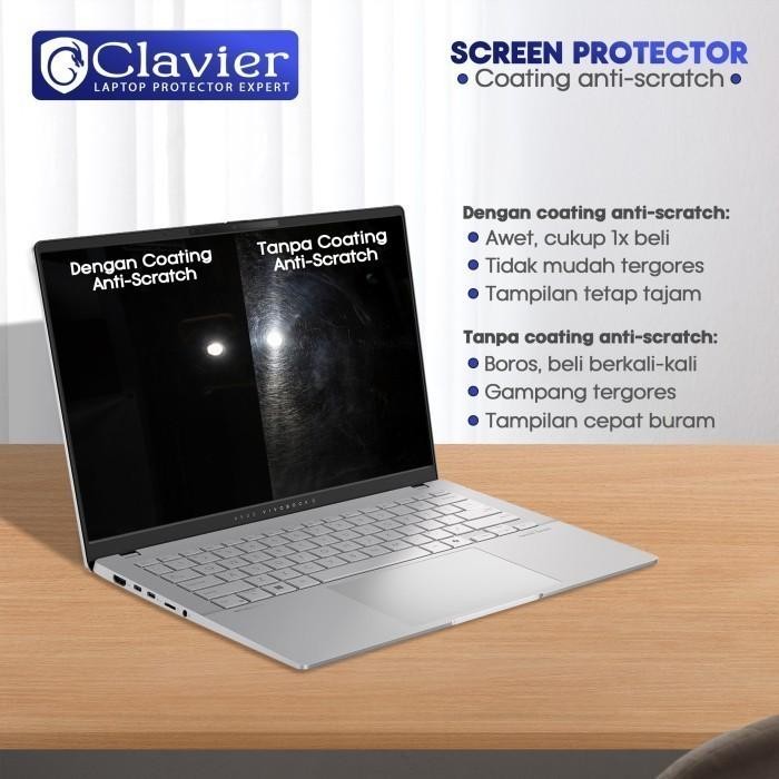Siap Kirim Screen Protector Anti Gores Cover Garskin Asus ZenBook 14 UX3405 UX3405C UX3405CA Clear