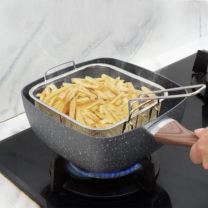 Idealife Multi Function Fryer Pan Il24Mp Deep Fry Il 24Mp Panci 24 Cm