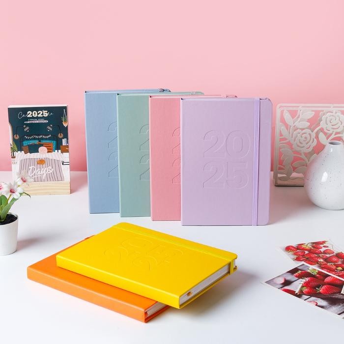 

bukuqu Planner 2025 Leather - Don't Call It a Dream - Agenda Planner-Notebook Planner