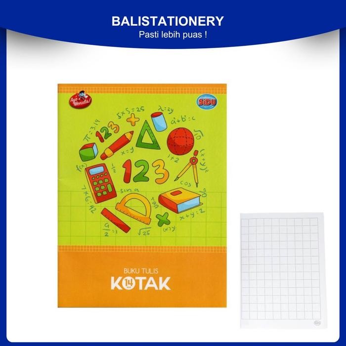 

Buku Tulis 38lbr Kotak Besar (Sq14) SiDu